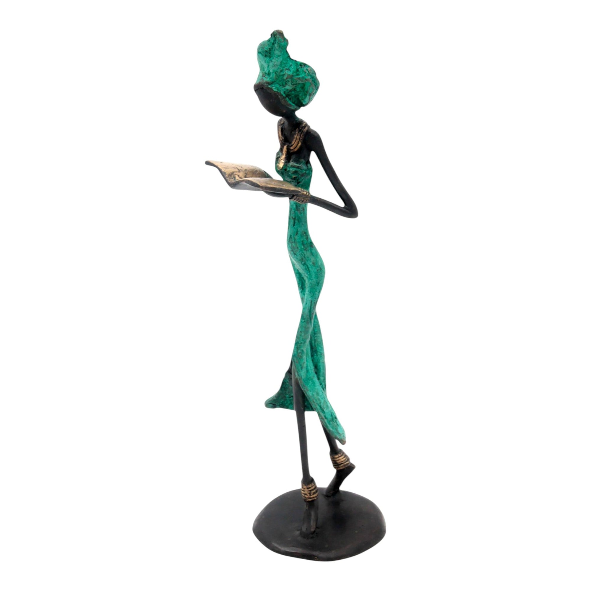 Bronze 35 cm vert n°22 