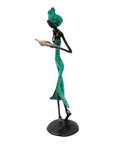 Bronze 35 cm vert n°22 