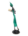 Bronze 35 cm vert n°22 