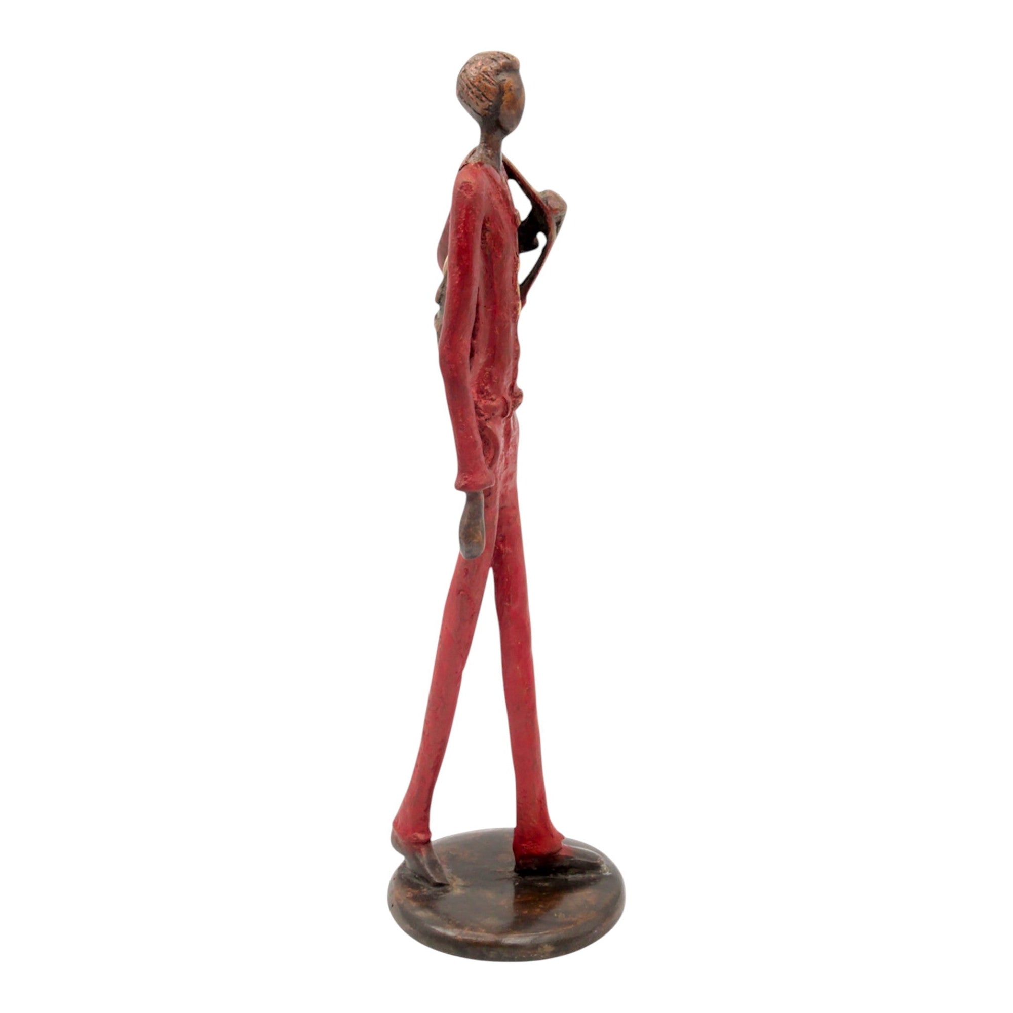 Homme 35 cm rouge n°2 