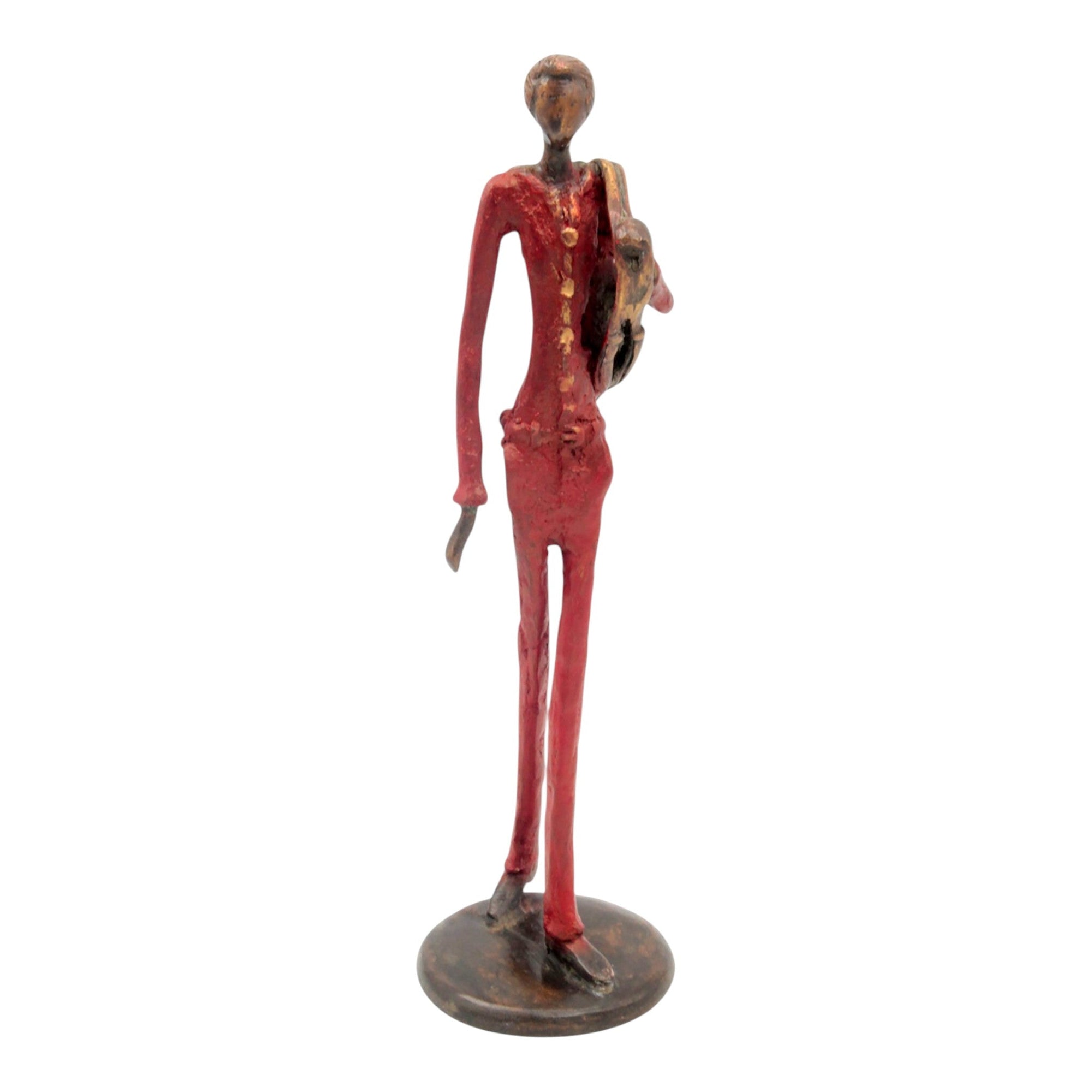 Homme 35 cm rouge n°2 
