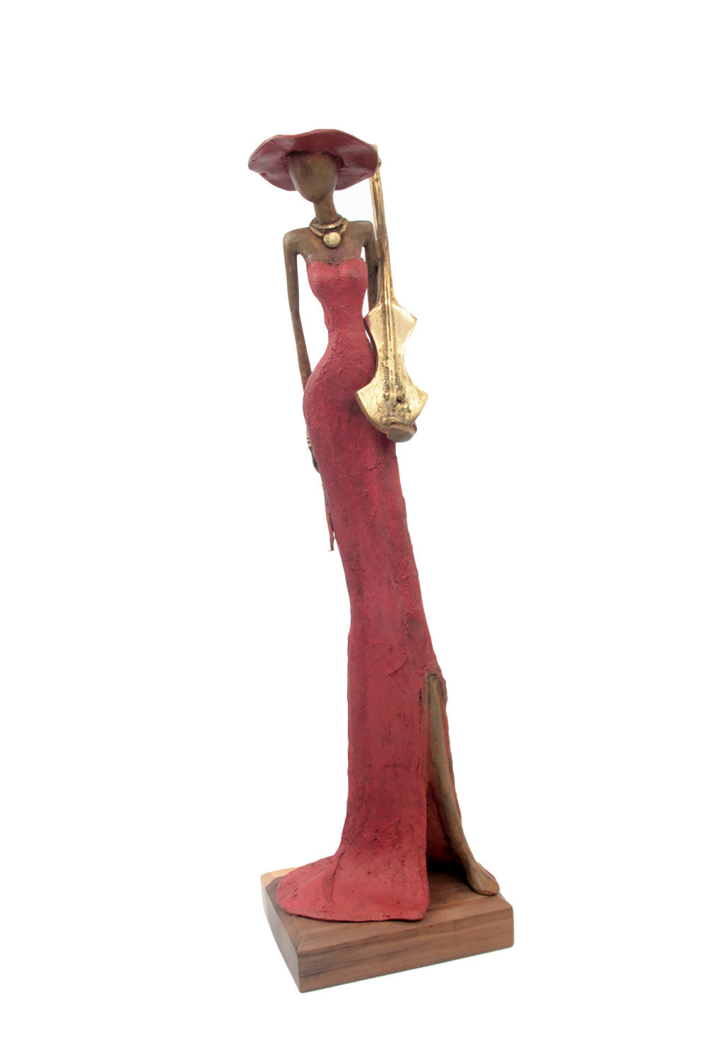 Bronze Issouf 55 cm rouge n°3 Bronzes d'Afrique