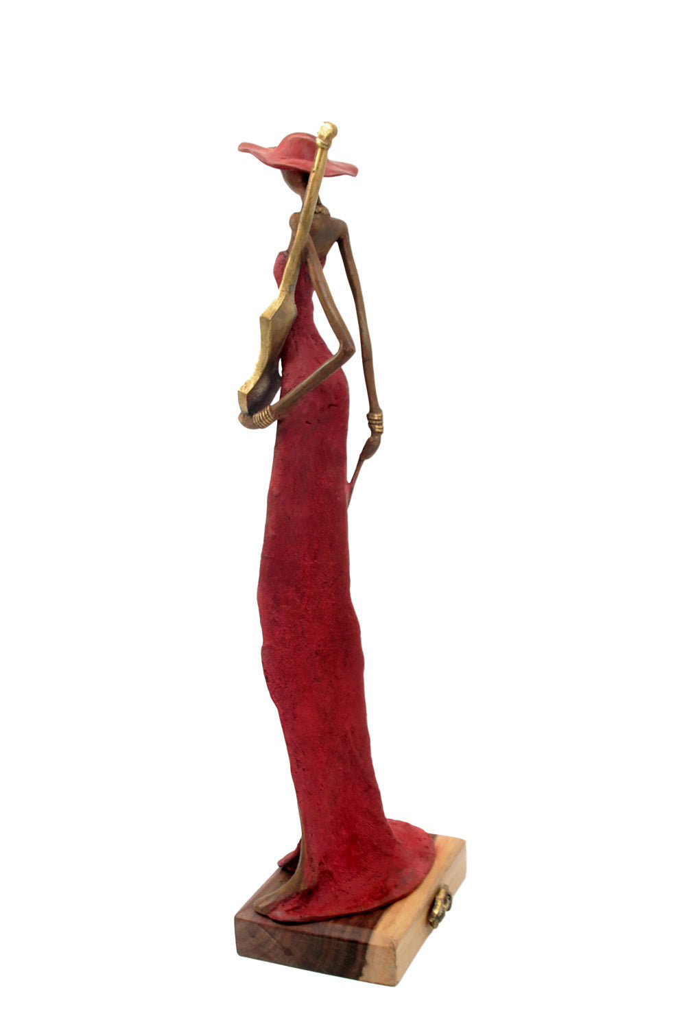 Bronze Issouf 55 cm rouge n°3 Bronzes d'Afrique
