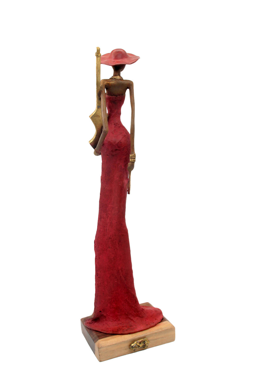 Bronze Issouf 55 cm rouge n°3 Bronzes d'Afrique