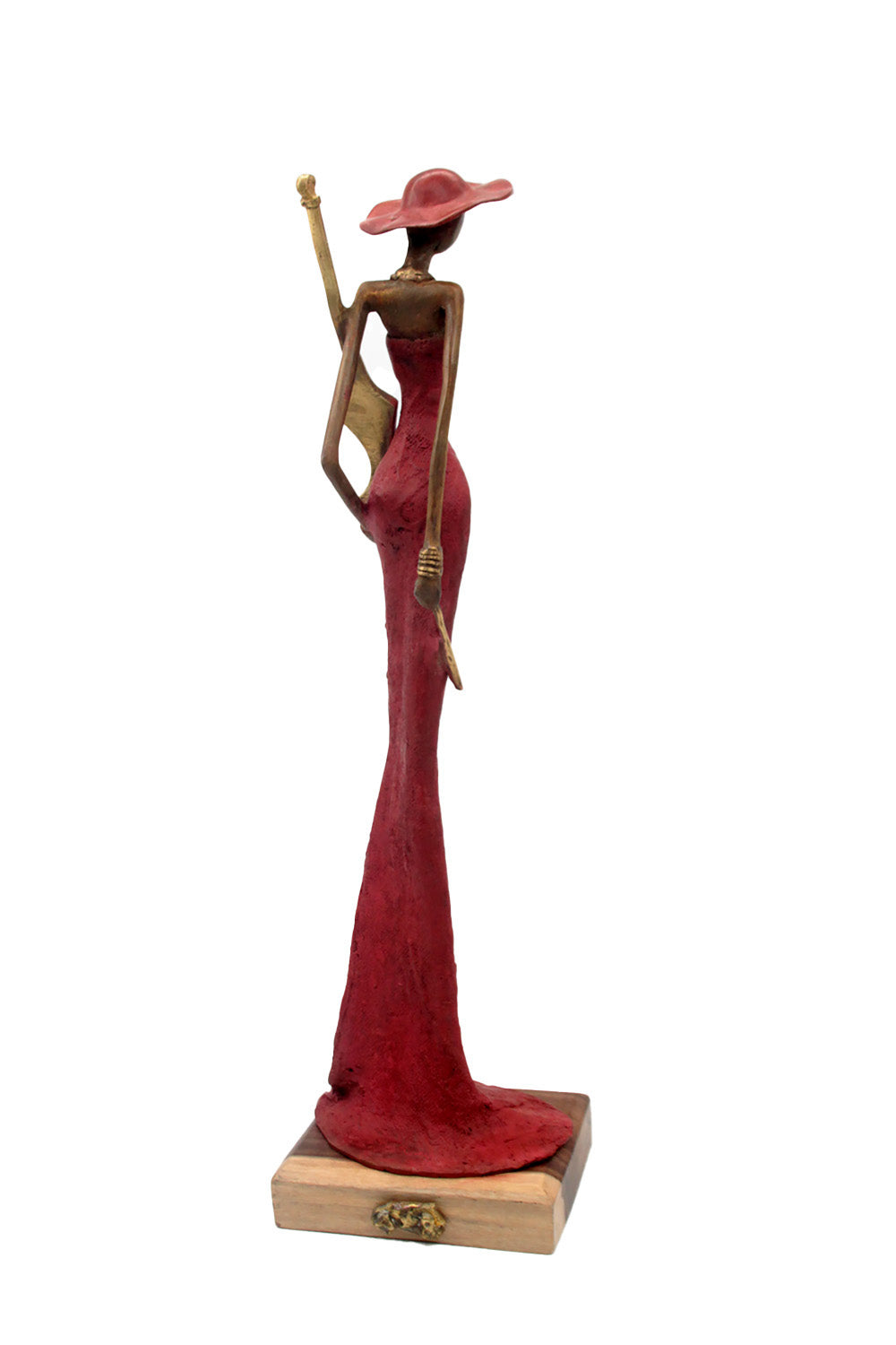 Bronze Issouf 55 cm rouge n°3 Bronzes d'Afrique