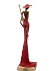 Bronze Issouf 55 cm rouge n°3 Bronzes d'Afrique