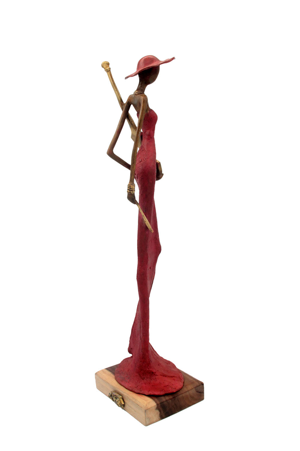 Bronze Issouf 55 cm rouge n°3 Bronzes d'Afrique