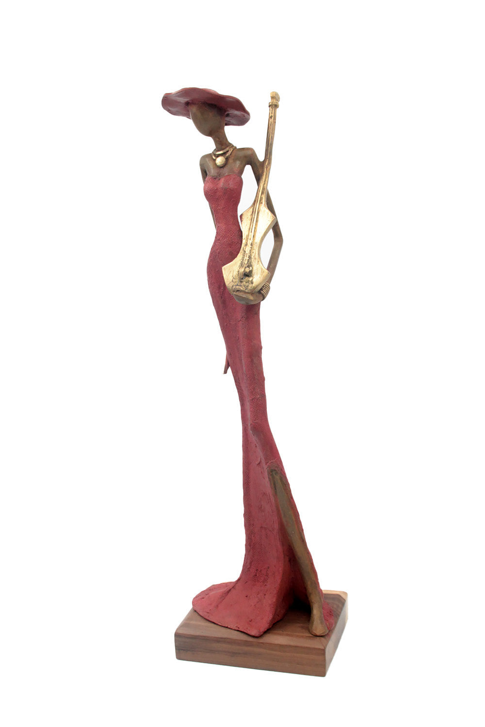 Bronze Issouf 55 cm rouge n°3 Bronzes d'Afrique