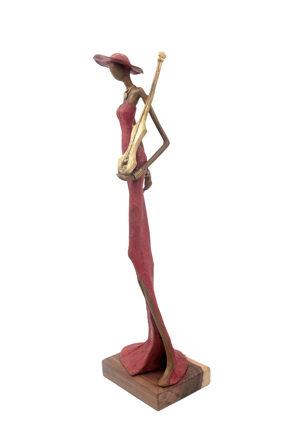 Bronze Issouf 55 cm rouge n°3 Bronzes d'Afrique