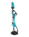 Bronze 35 cm bleu n°5 