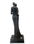 Bronze Issouf couple 55 cm noir n°1 Bronzes d'Afrique