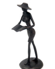Bronze Ibrahim Dermé 20 cm noir n°1 Bronzes d'Afrique