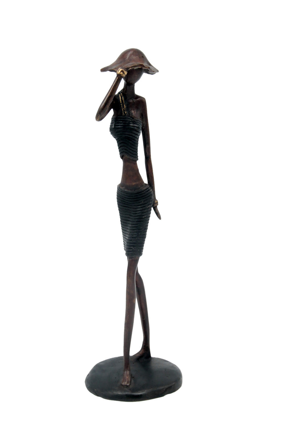 Bronze Dermé 30 cm noir n°1 Bronzes d'Afrique