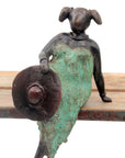 Bronze Big Mama 15 cm rouge n°1 Bronzes d'Afrique