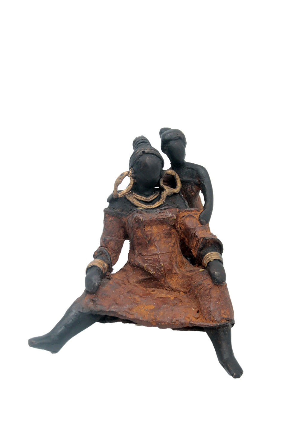 Bronze Big Mama 10 cm marron n°1 Bronzes d'Afrique