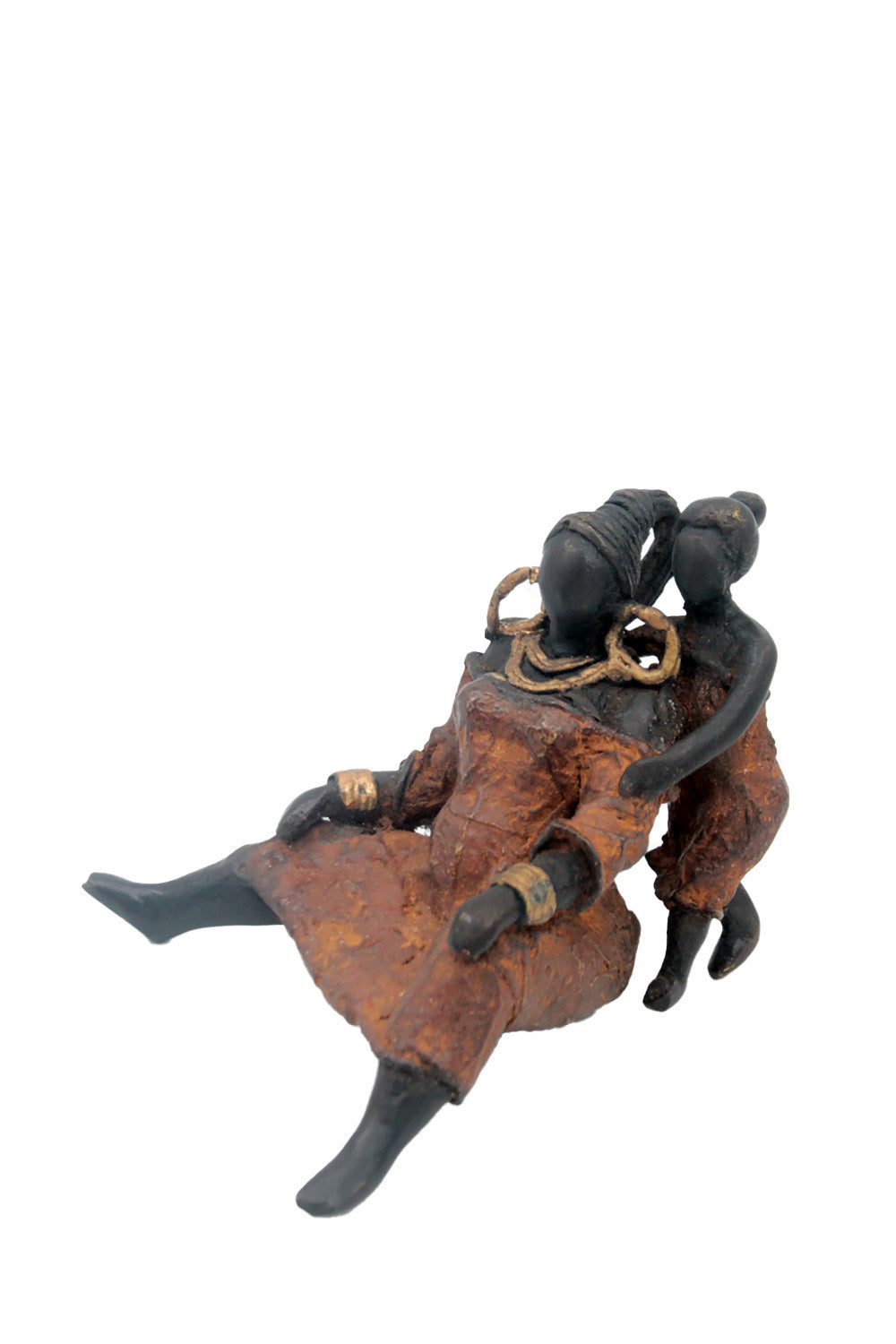 Bronze Big Mama 10 cm marron n°1 Bronzes d'Afrique