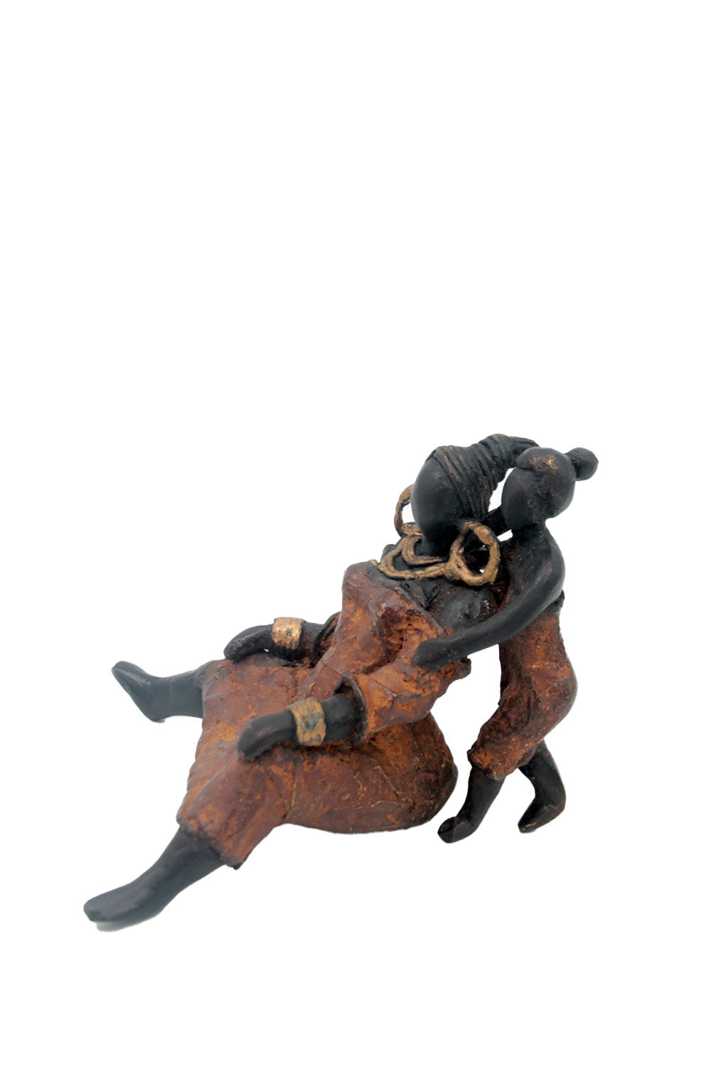 Bronze Big Mama 10 cm marron n°1 Bronzes d'Afrique