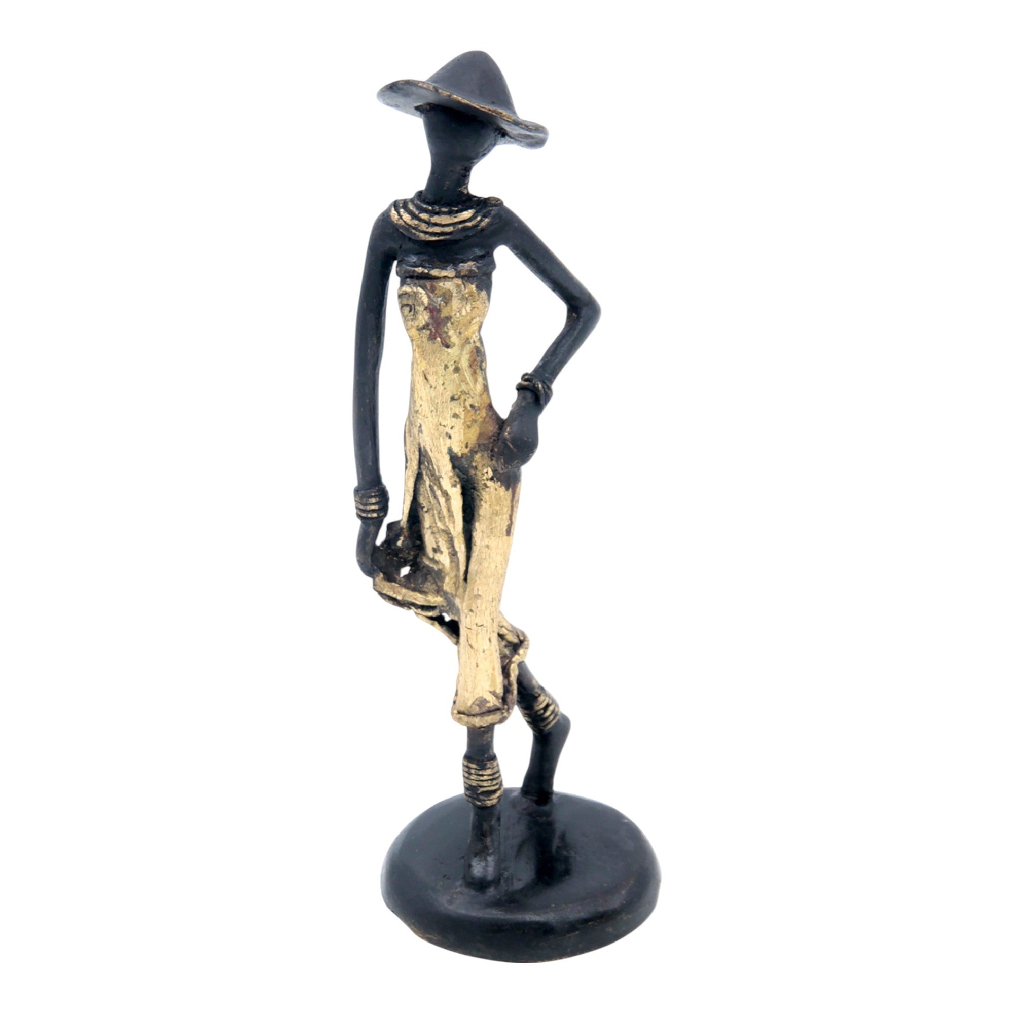 Bronze 20 cm doré n°14 
