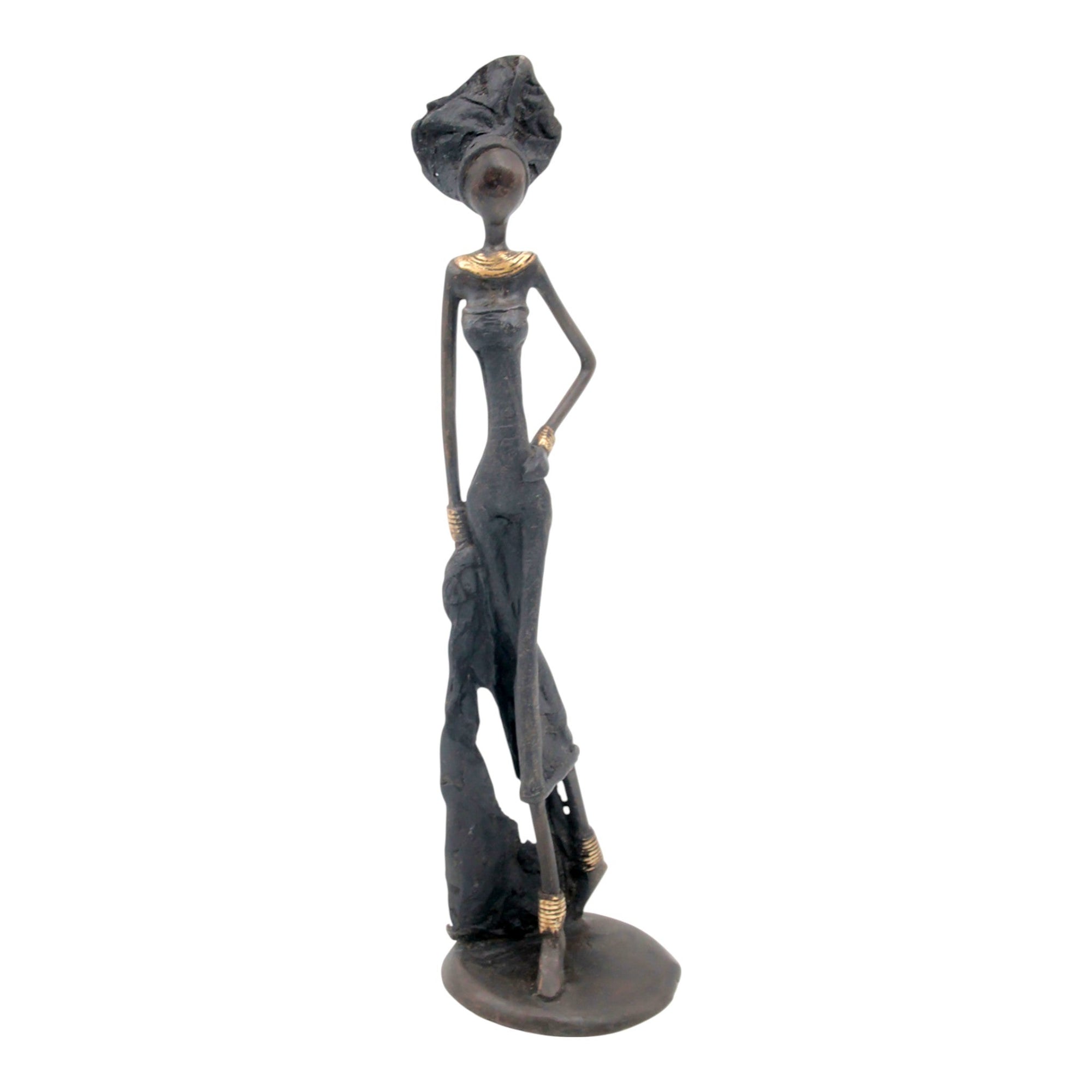 Bronze 35 cm noir n°8 