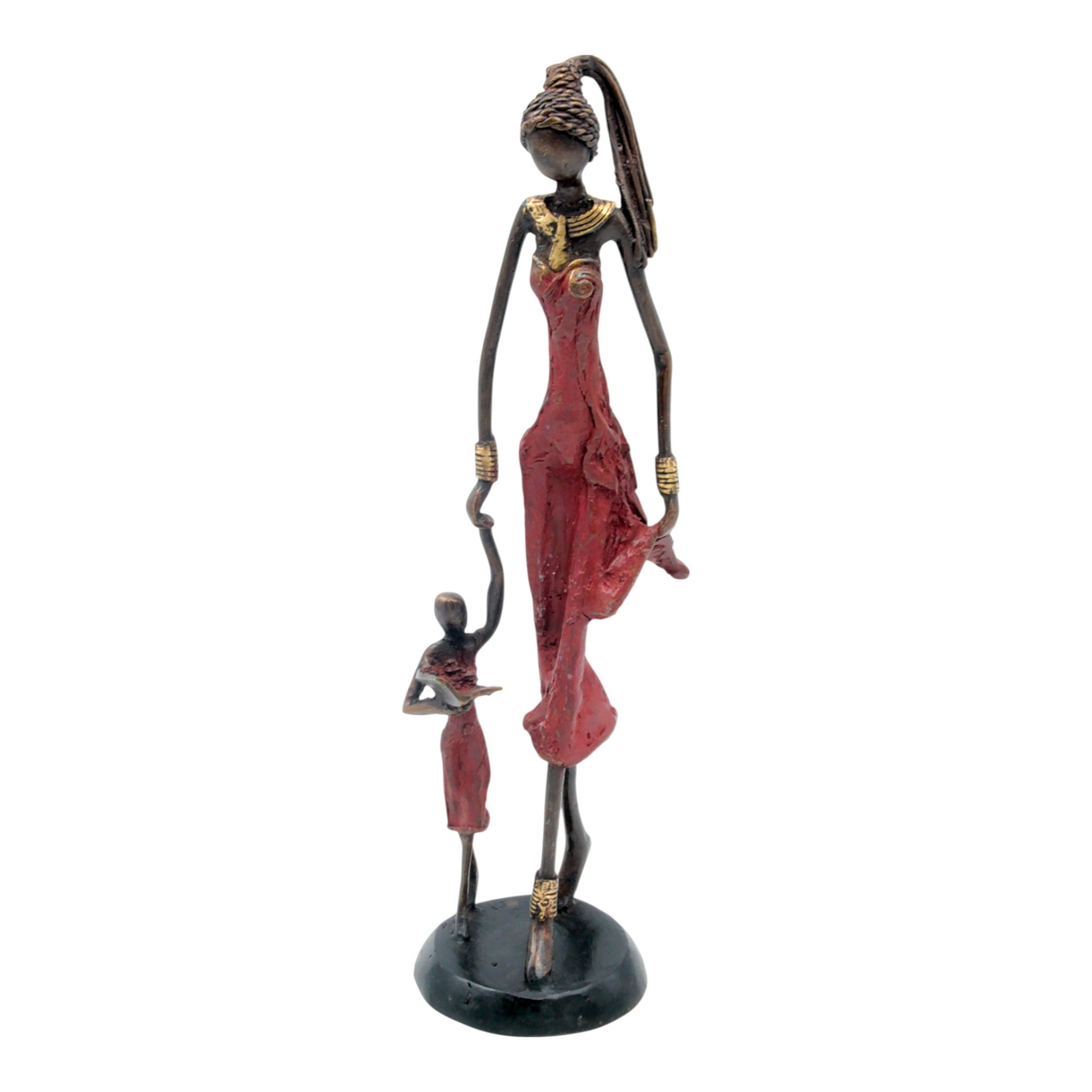 Bronze 35 cm rouge n°2 