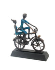Couple à vélo n°1 Bronzes d'Afrique