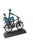 Couple à vélo n°1 Bronzes d'Afrique