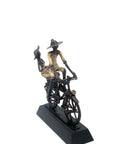 Couple à vélo n°2 Bronzes d'Afrique