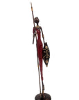 Bronze 55 cm rouge n°4 Bronzes d'Afrique
