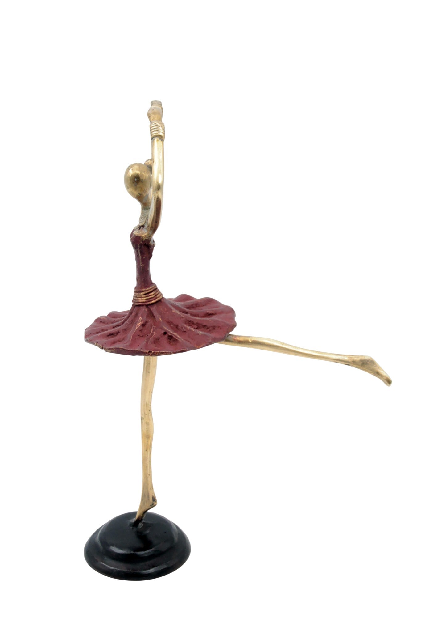 Ballerine 25 cm rouge n°4 