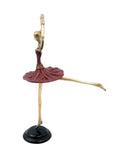 Ballerine 25 cm rouge n°4 