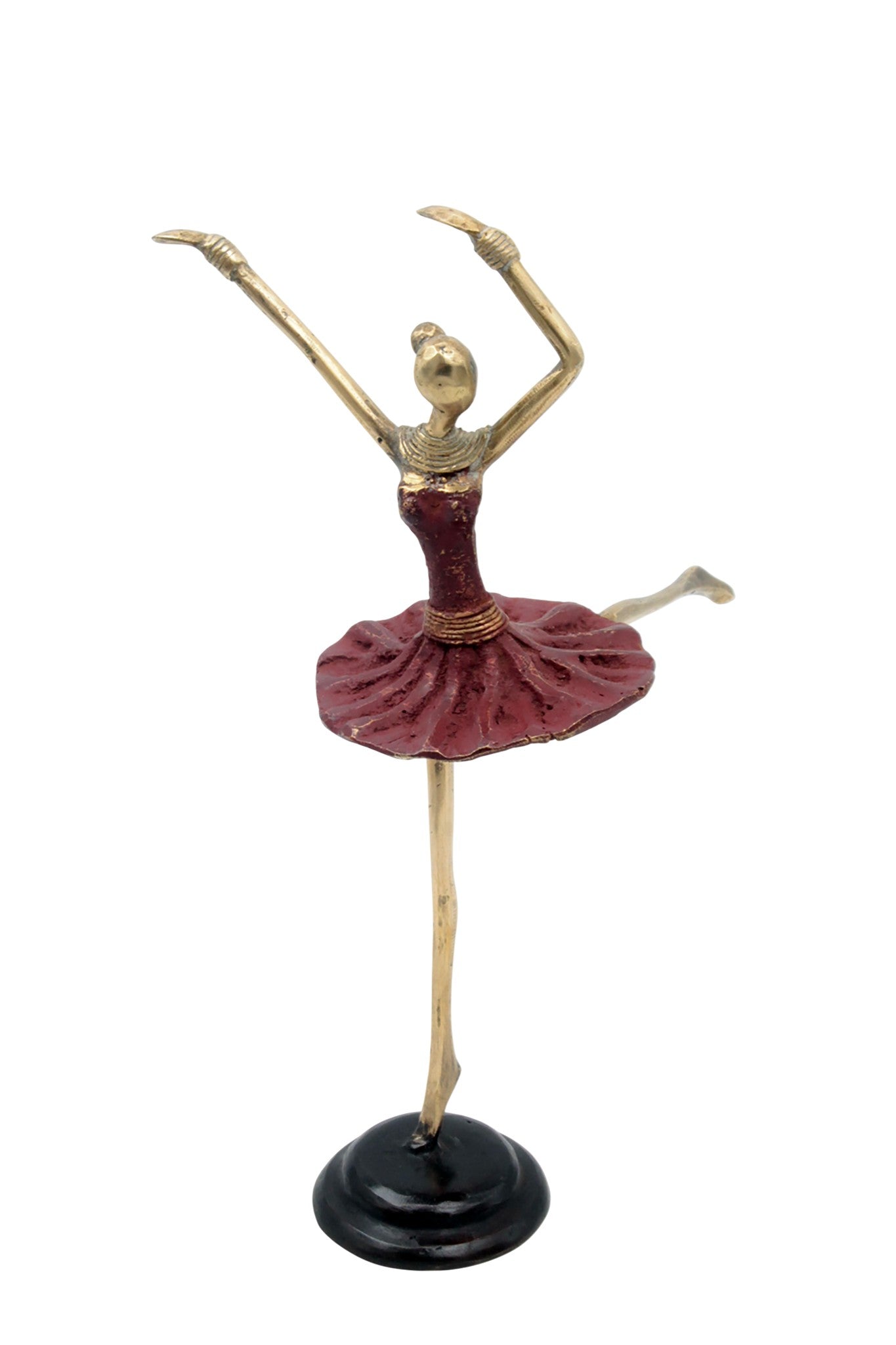 Ballerine 25 cm rouge n°4 