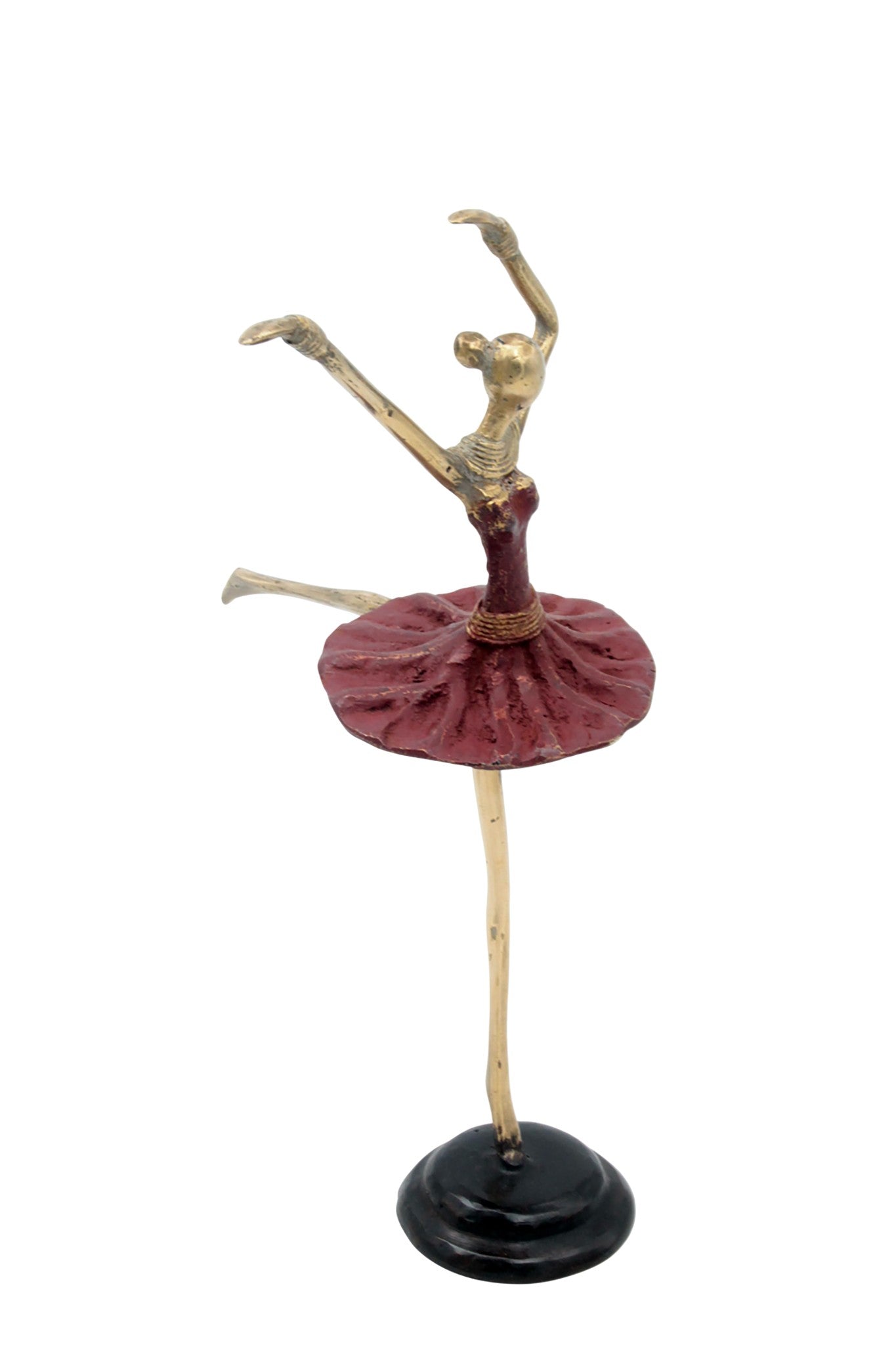 Ballerine 25 cm rouge n°4 