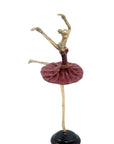 Ballerine 25 cm rouge n°4 