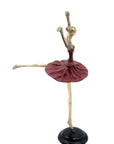 Ballerine 25 cm rouge n°4 