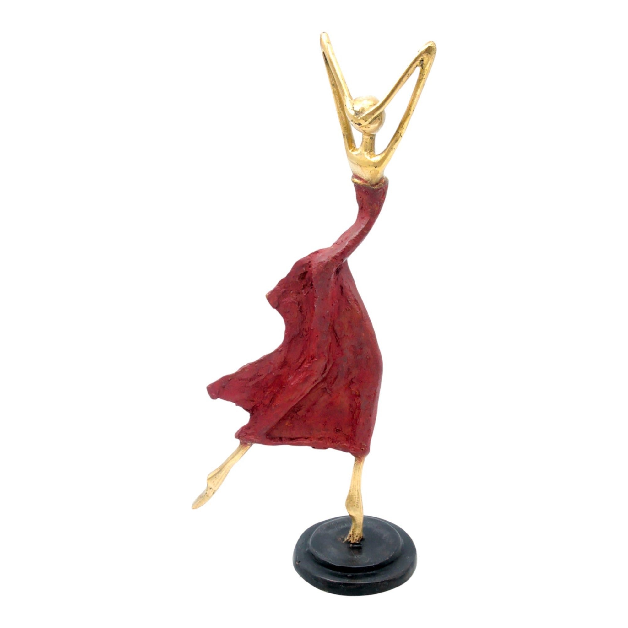 Danseuse 35 cm rouge n°1 