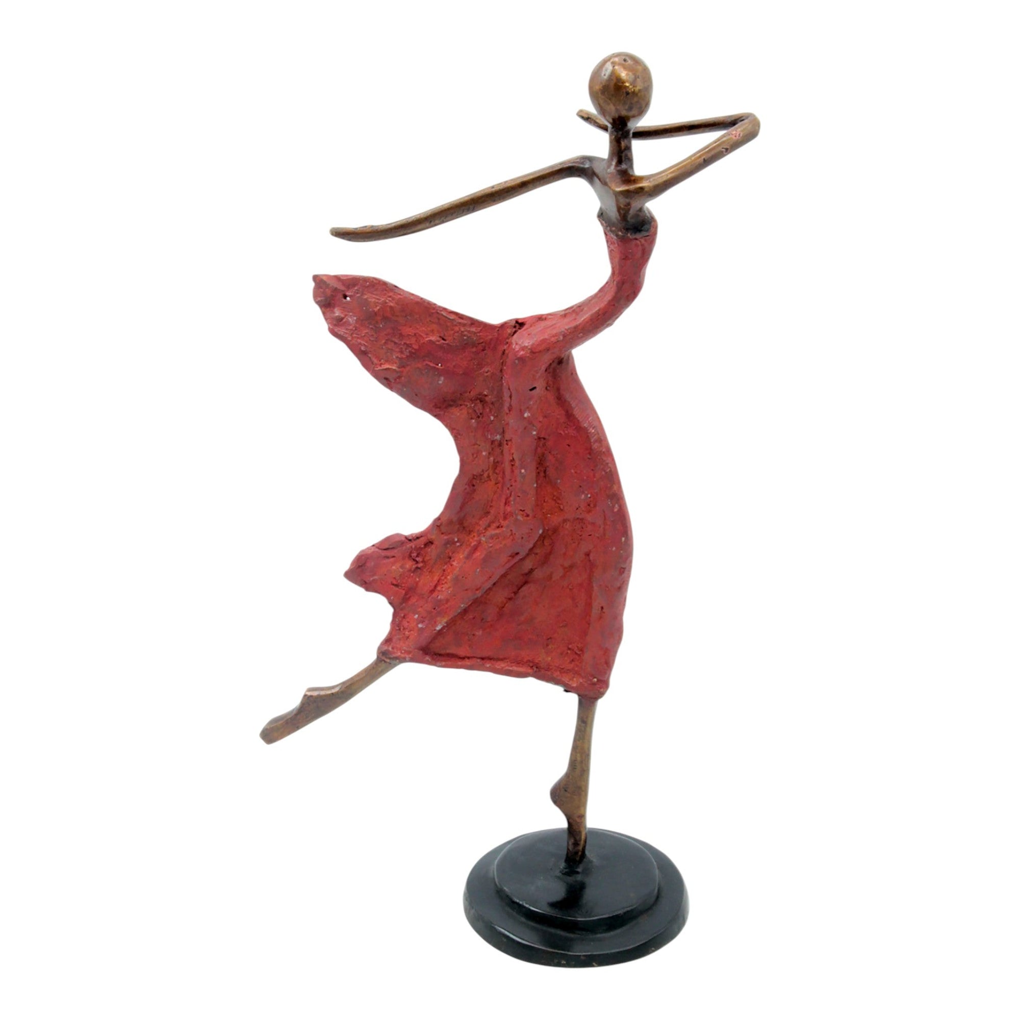 Danseuse 35 cm rouge n°2 