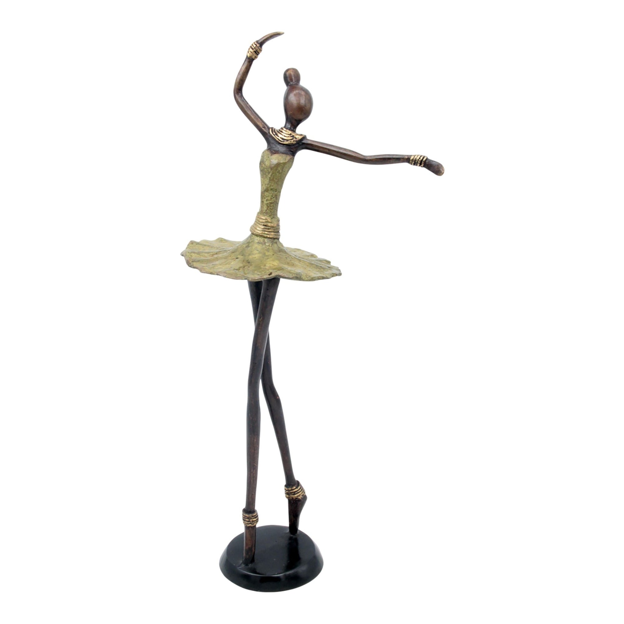 Ballerine 40 cm vert n°1 
