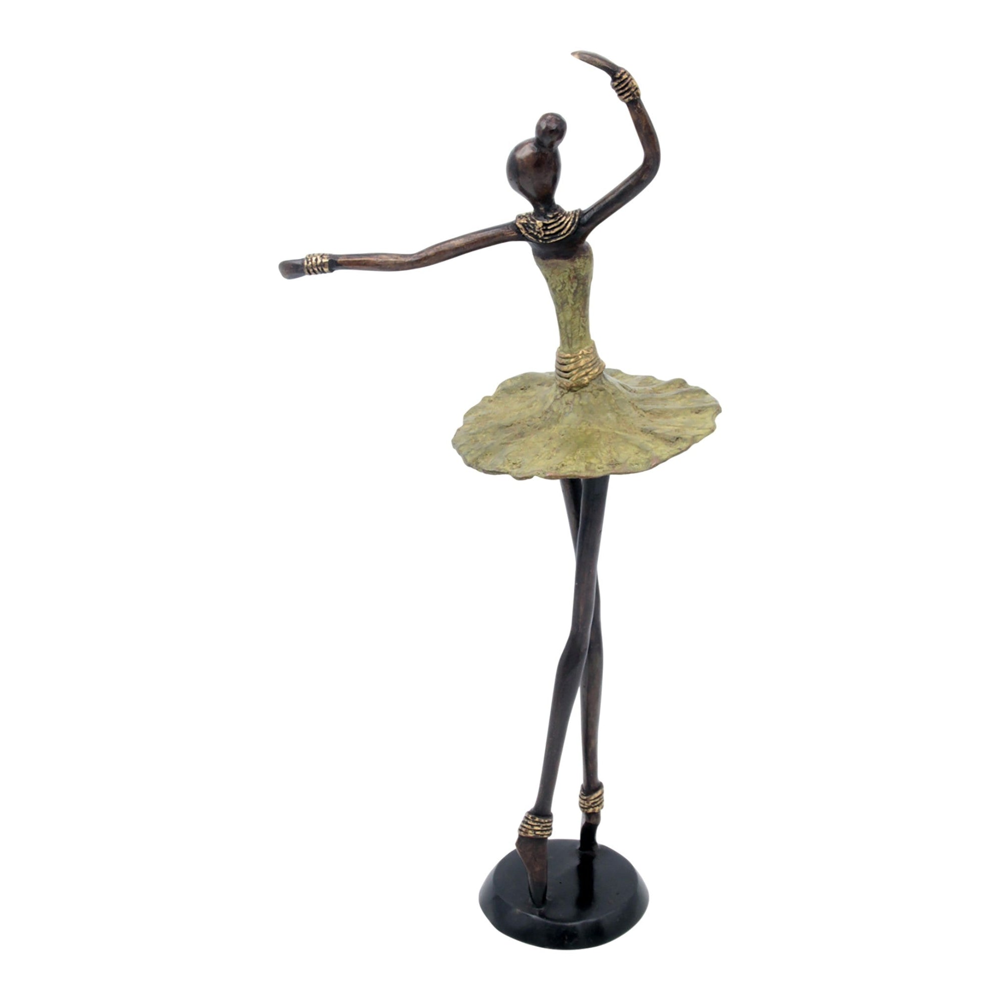 Ballerine 40 cm vert n°1 