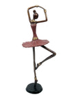 Ballerine 40 cm rouge n°2 