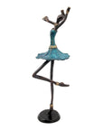 Ballerine 40 cm bleu n°1 