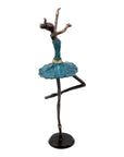 Ballerine 40 cm bleu n°1 