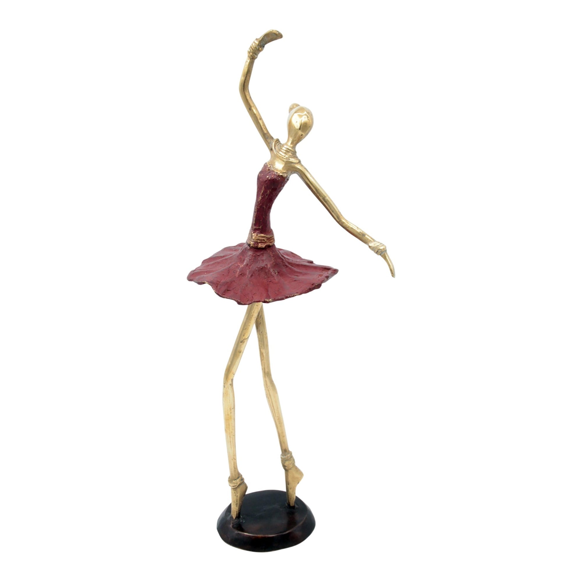 Ballerine 40 cm rouge n°4 