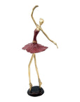 Ballerine 40 cm rouge n°4 