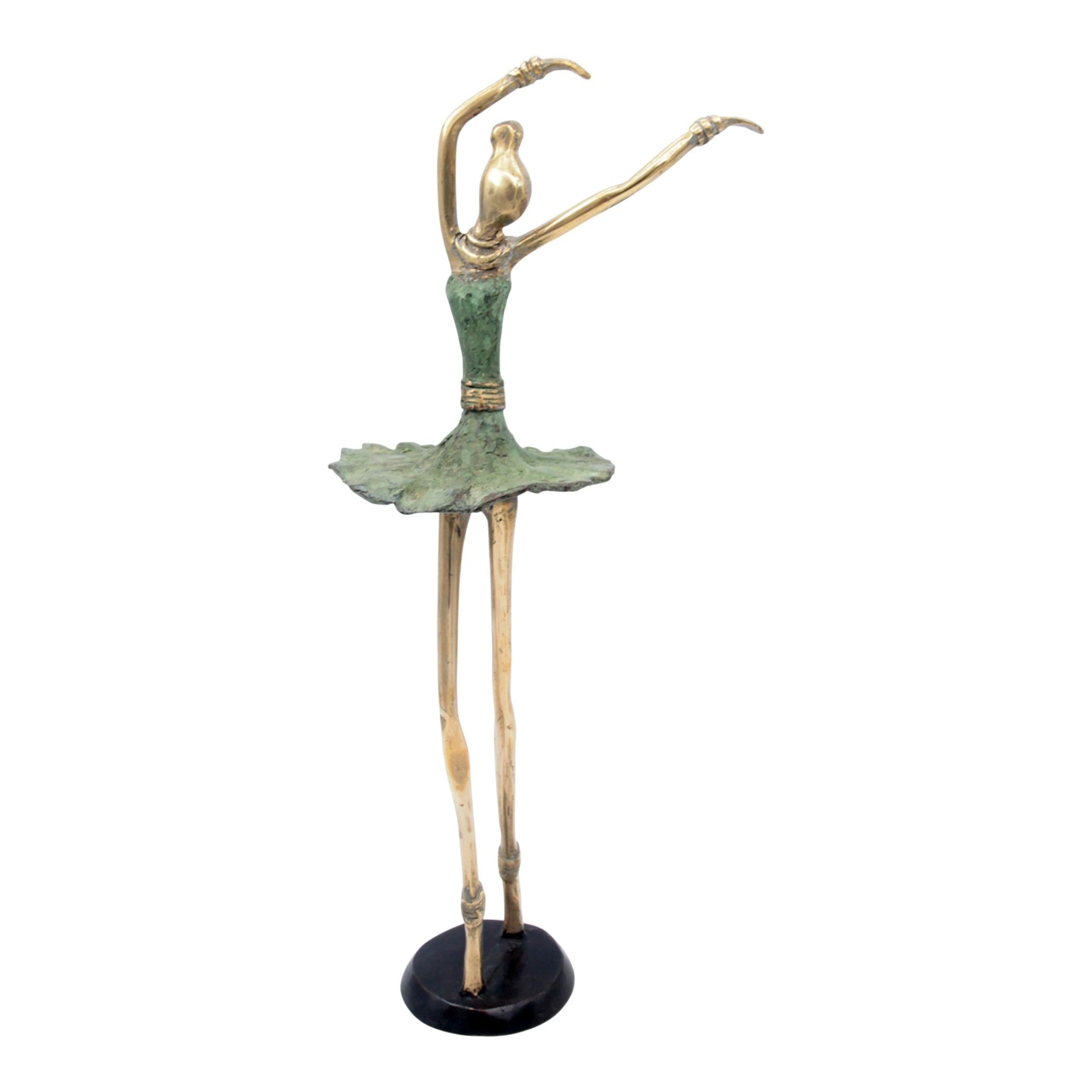 Ballerine 40 cm vert n°2 