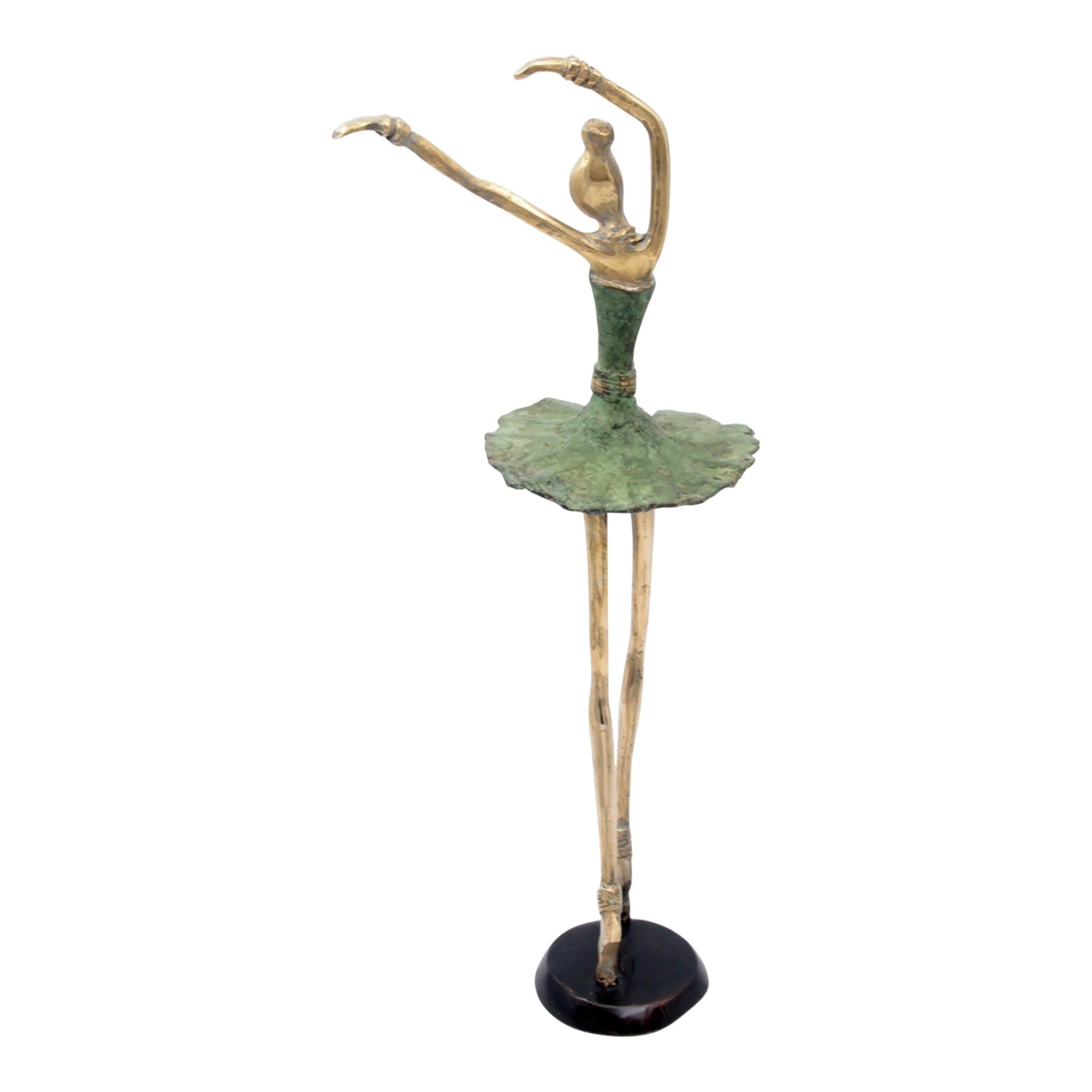 Ballerine 40 cm vert n°2 