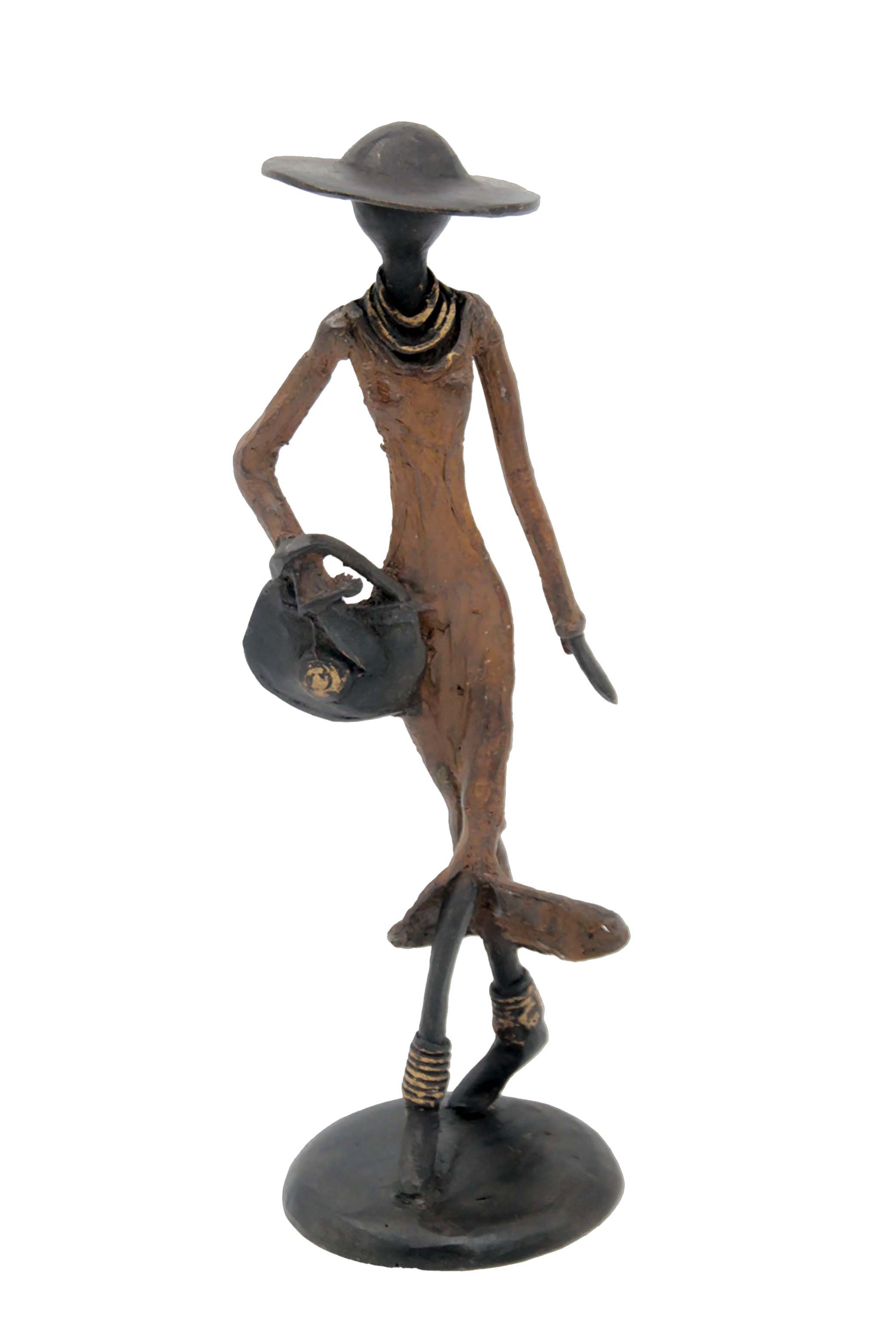 Bronze 25 cm marron n°31 Bronzes d'Afrique