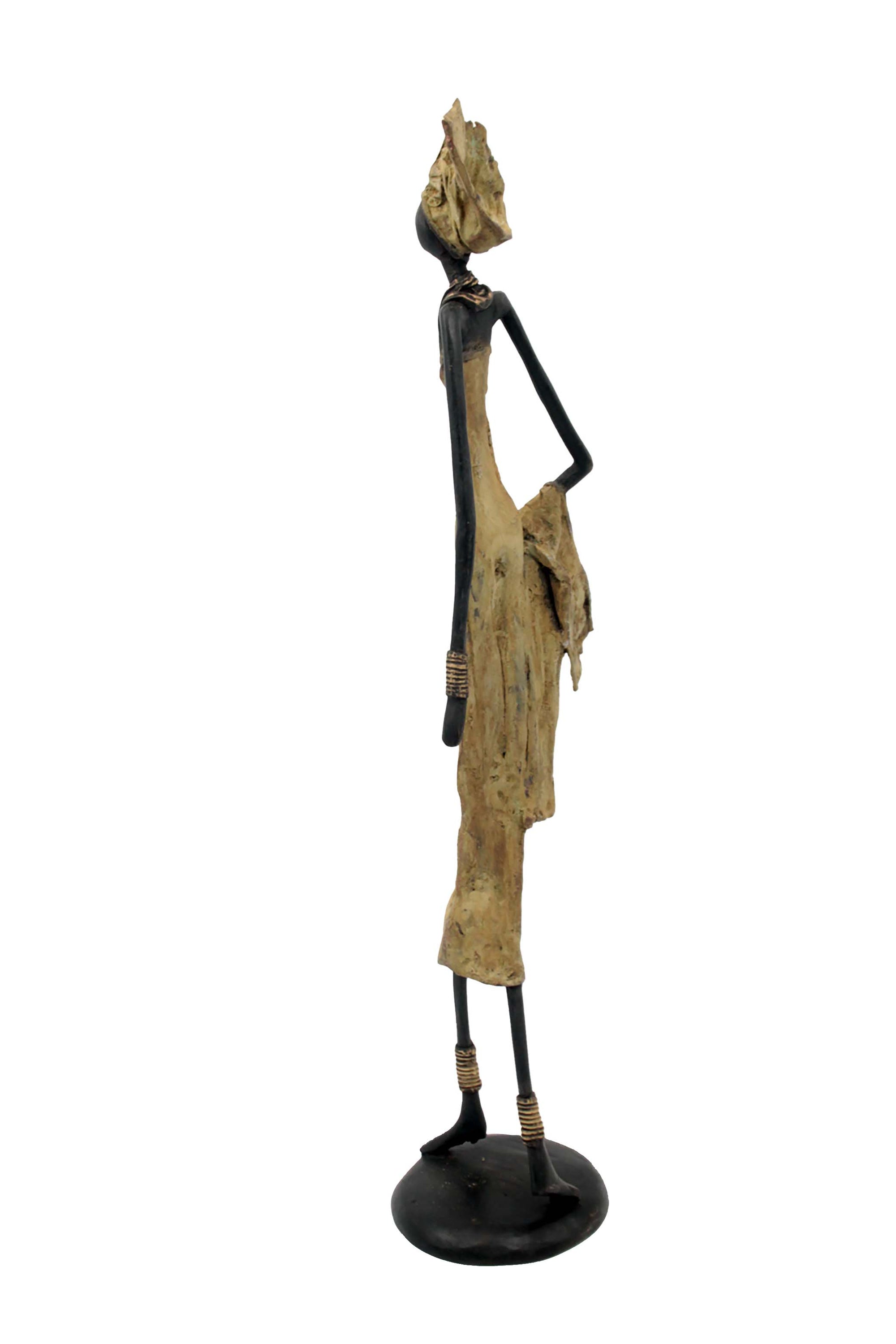 Bronze 55 cm vert n°4 Bronzes d'Afrique