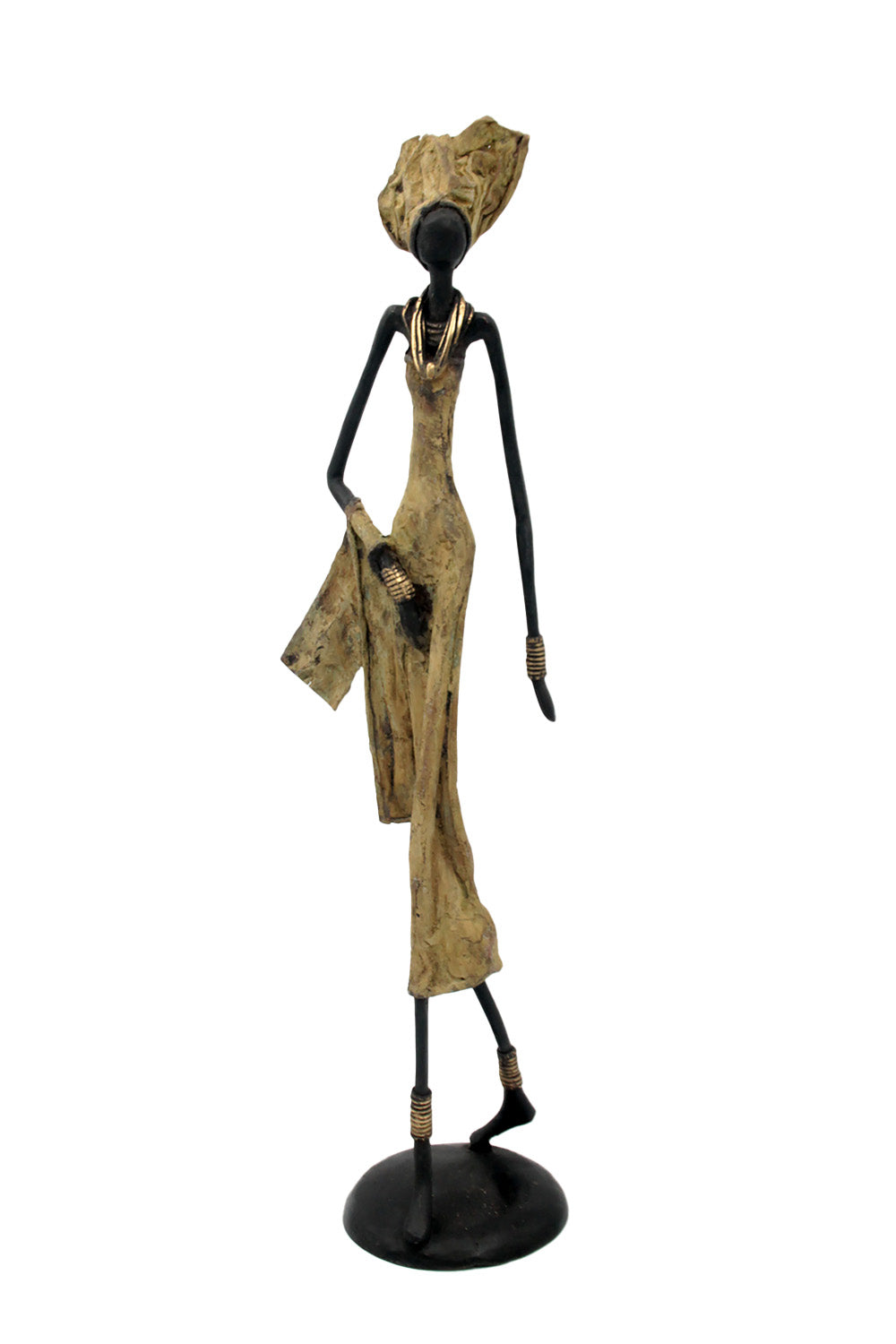 Bronze 55 cm vert n°4 Bronzes d'Afrique