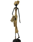Bronze 55 cm vert n°4 Bronzes d'Afrique