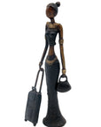 Bronze Mohamadi Dermé 30 cm noir n°1 Bronzes d'Afrique